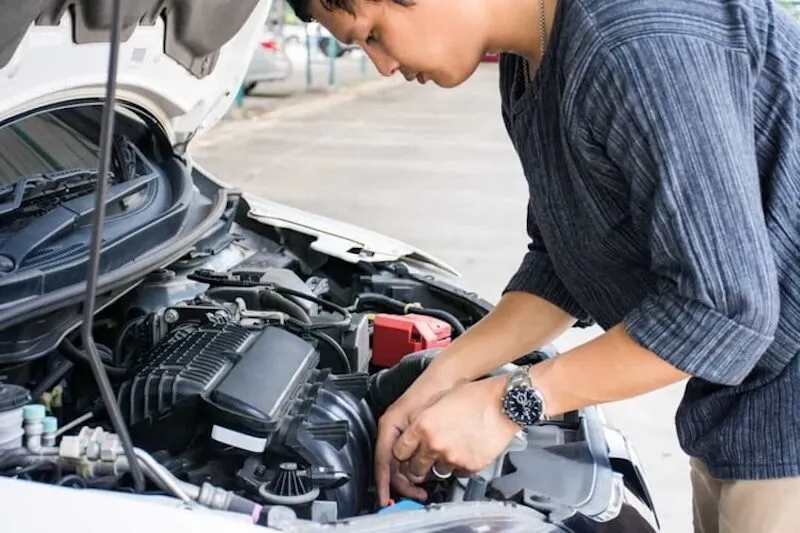 Quan sát kĩ lưỡng bên ngoài và bên trong của xe
