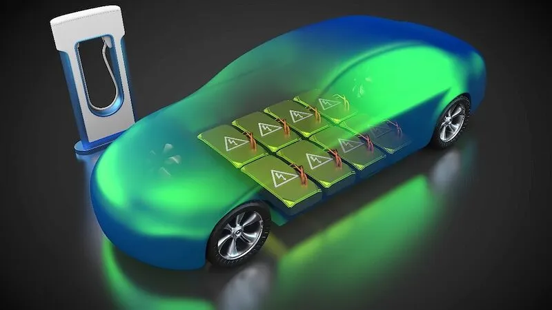 Pin lithium-ion bao gồm các tế bào chứa lithium