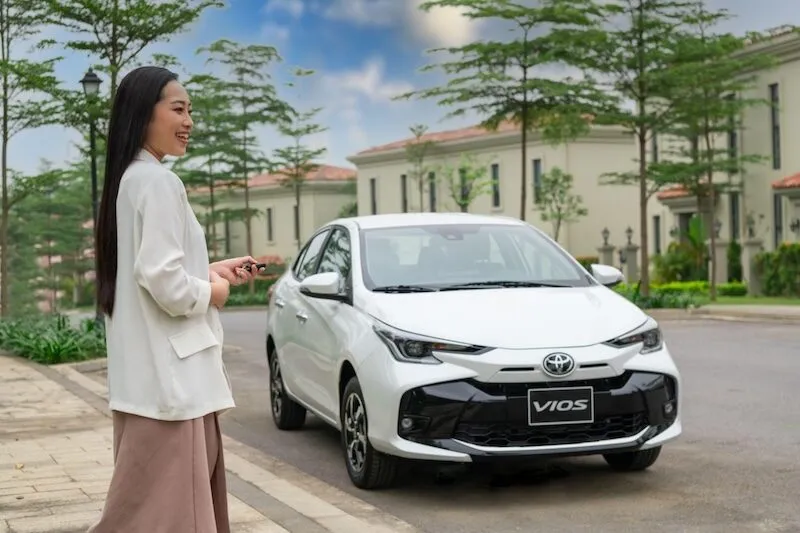 Toyota Vios sở hữu thiết kế được đánh giá là trẻ trung
